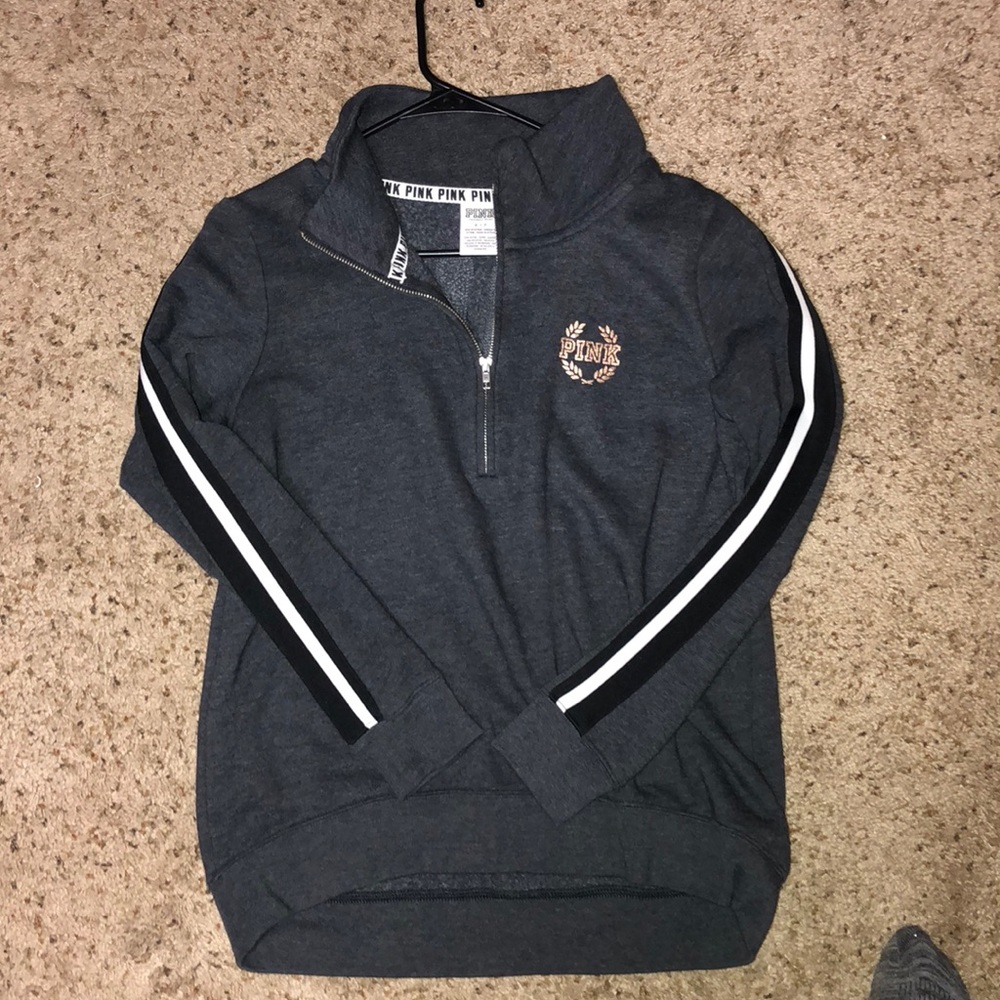 3/4 zip PINK pullover